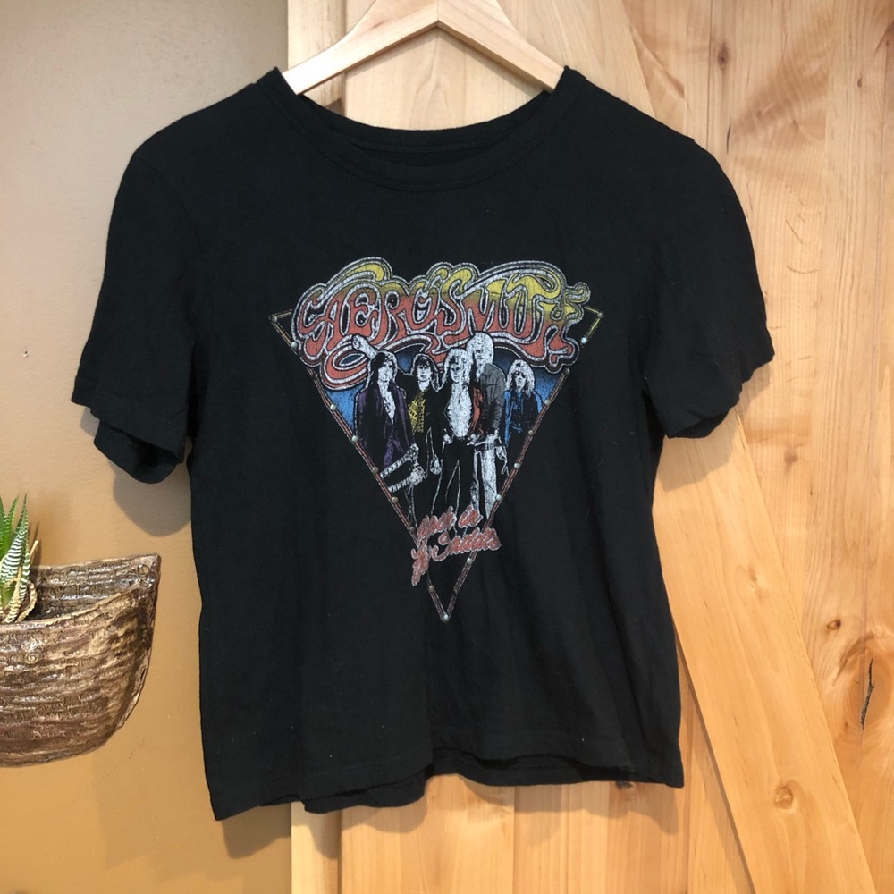 Aerosmith band tee
